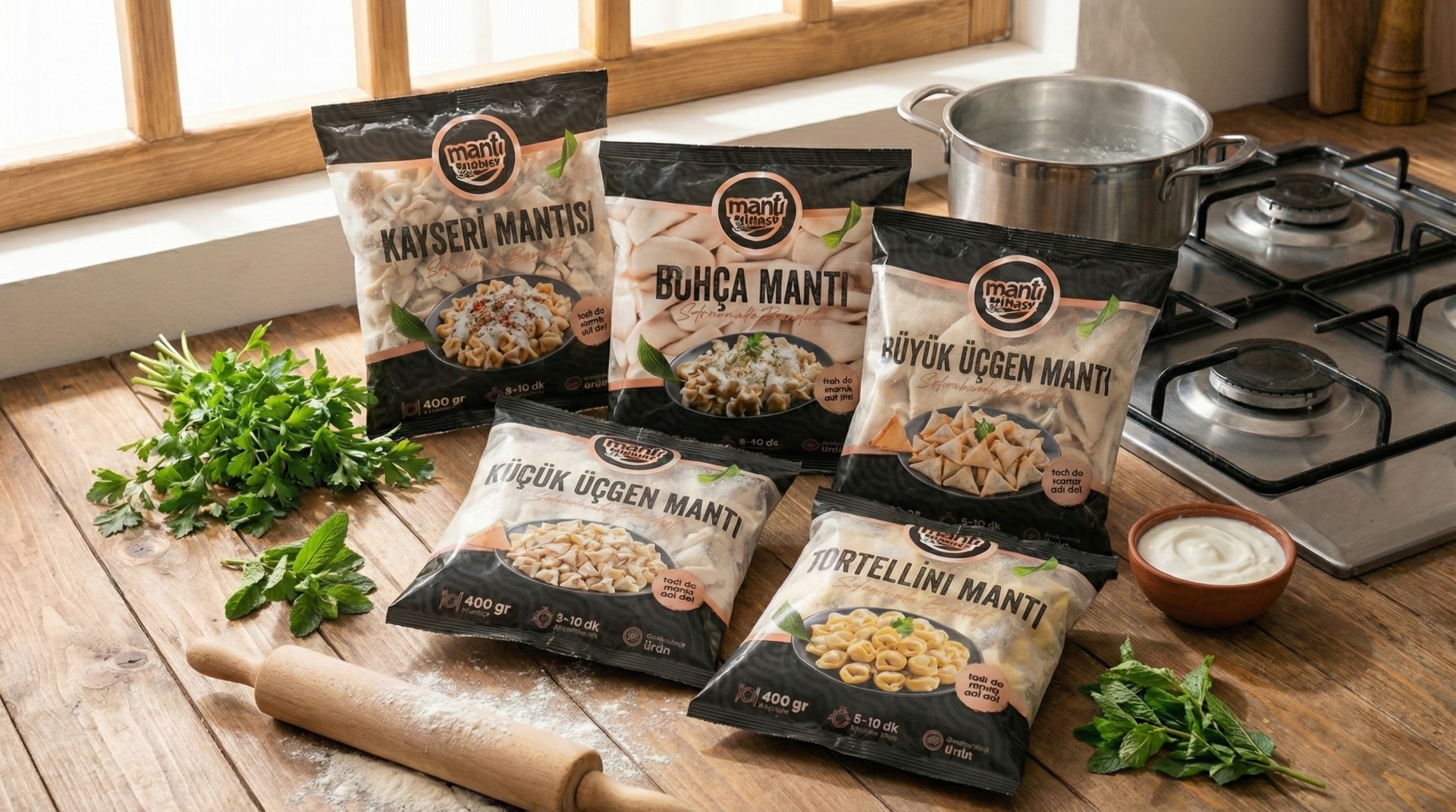 Mantıname 6'lı Paket 6x400 Gr. (Kampanya) 