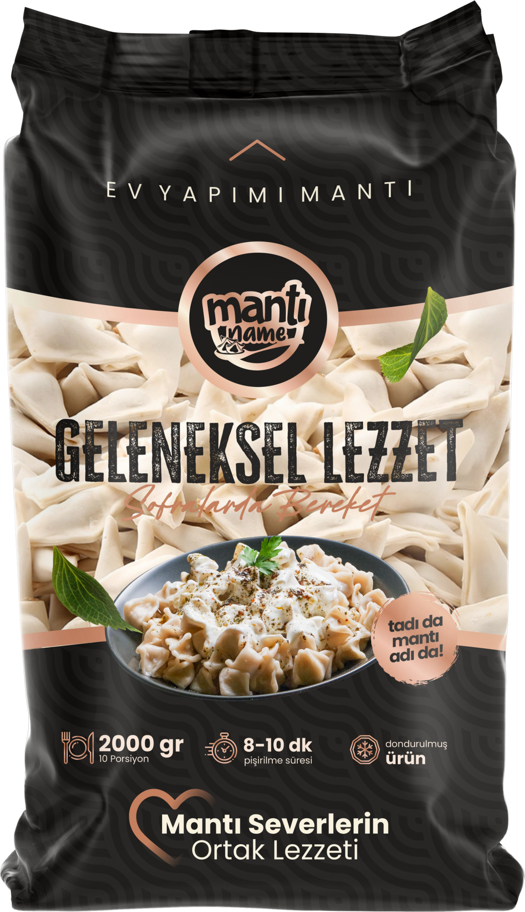 Küçük Üçgen Mantı 2000 Gr.