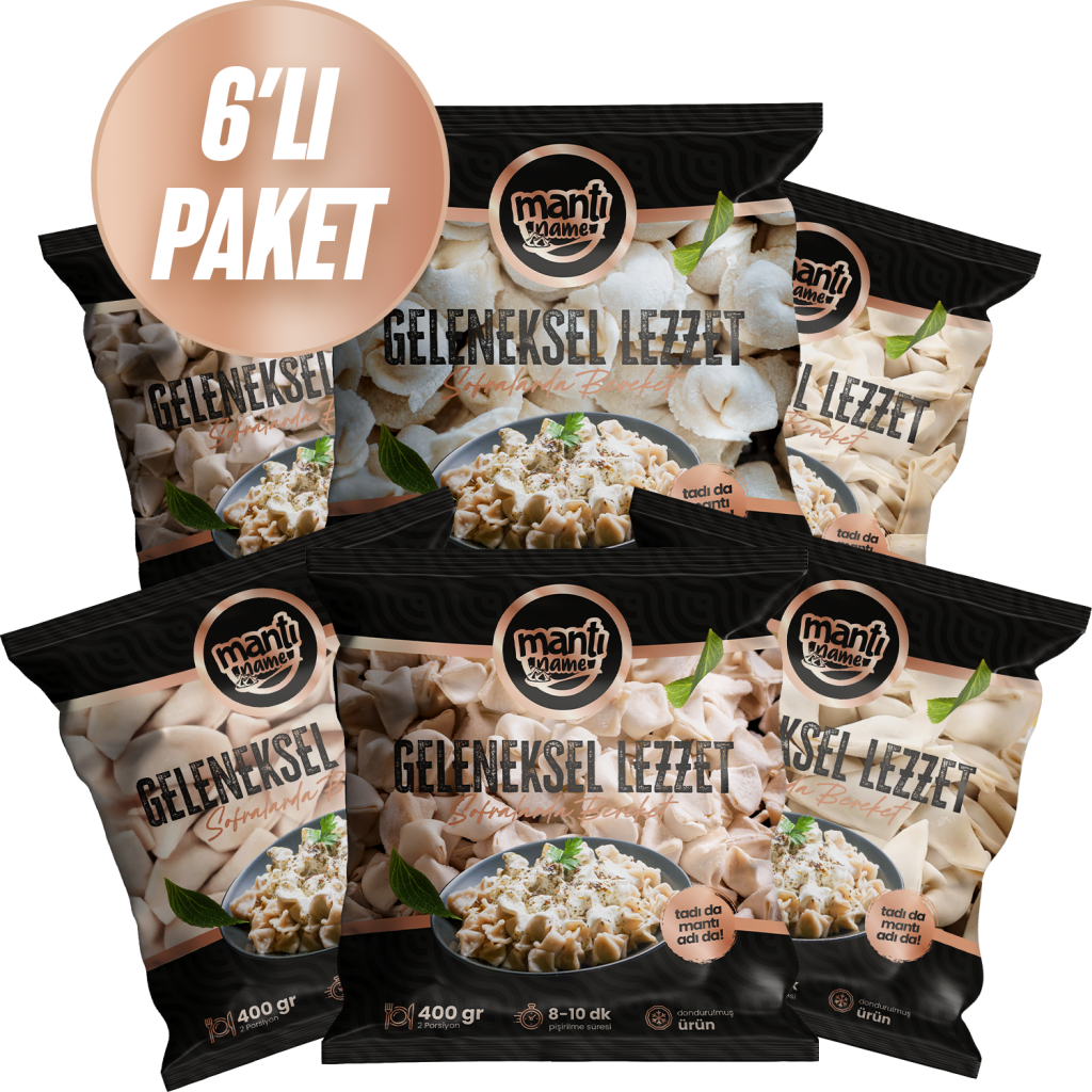 Mantıname 6'lı Paket 6x400 Gr. (Kampanya)